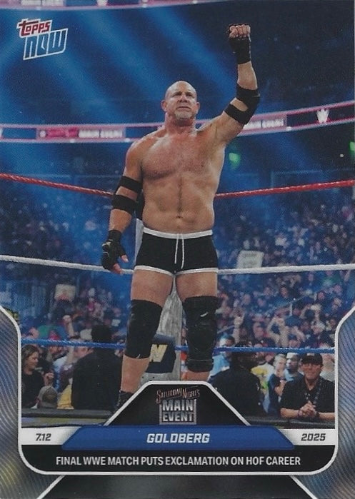 Goldberg Final WWE Match Puts Exclamation on HOF Career