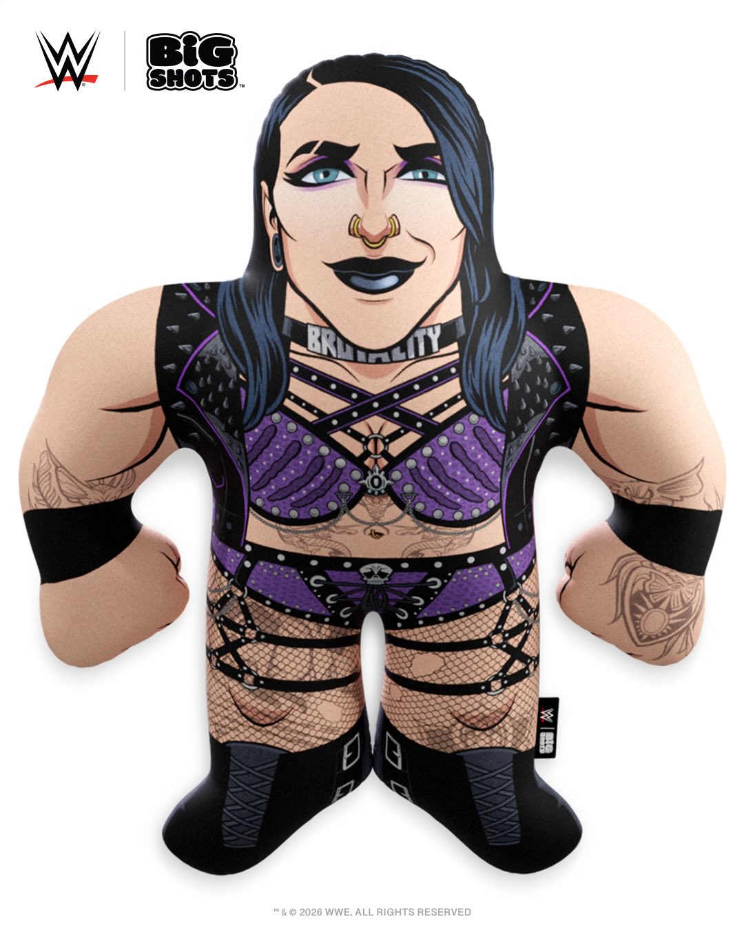 WWE Big Shots Rhea Ripley 26` PWcatalog