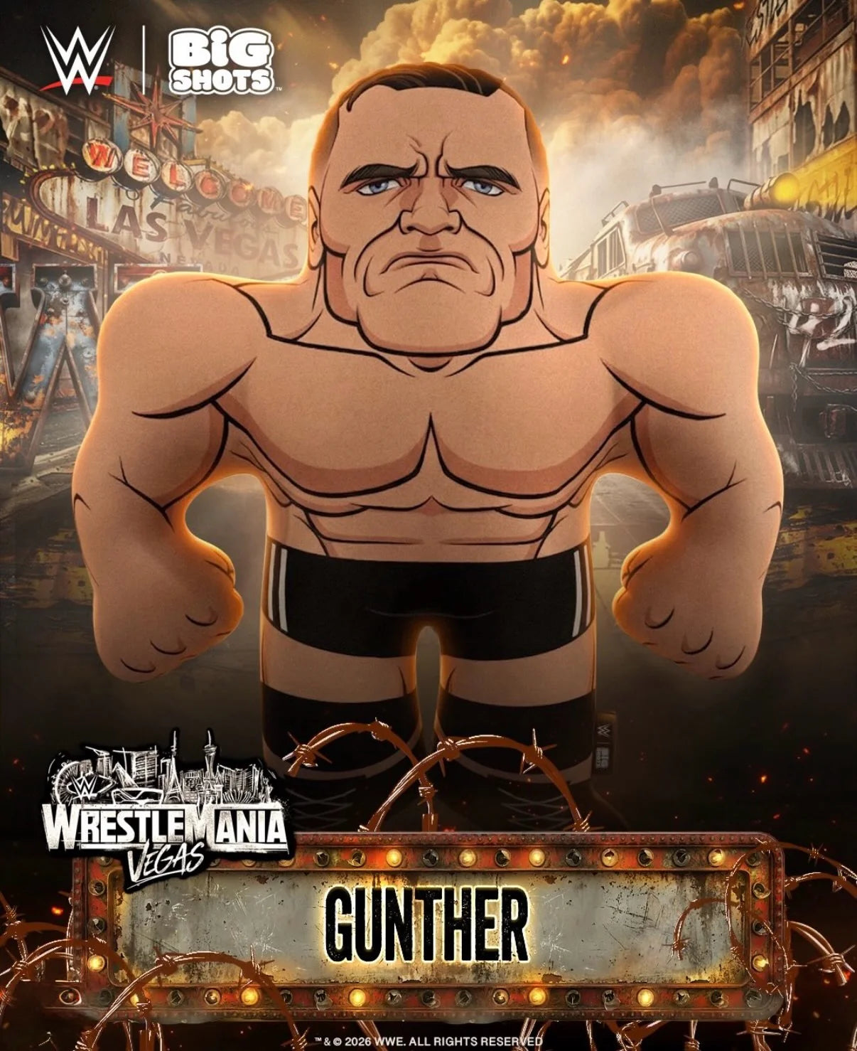 WWE Big Shots Gunther PWcatalog
