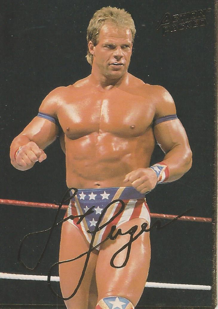 WWF Action Packed 1994 Trading Cards Lex Luger No.19 trading card PW Catalog