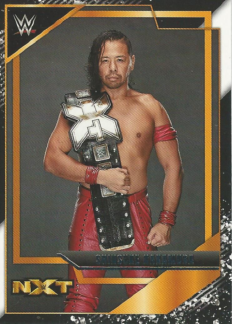WWE Panini NXT 2022 NXT Gold Shinsuke Nakamura #19