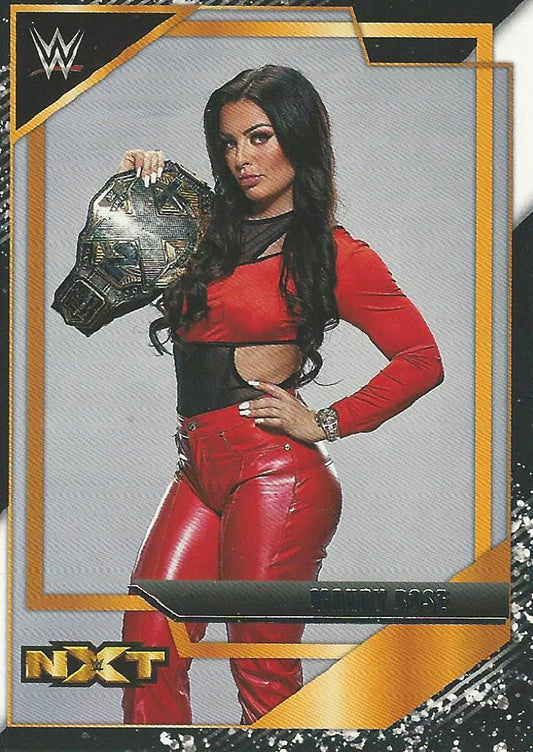WWE Panini NXT 2022 NXT Gold Mandy Rose #20