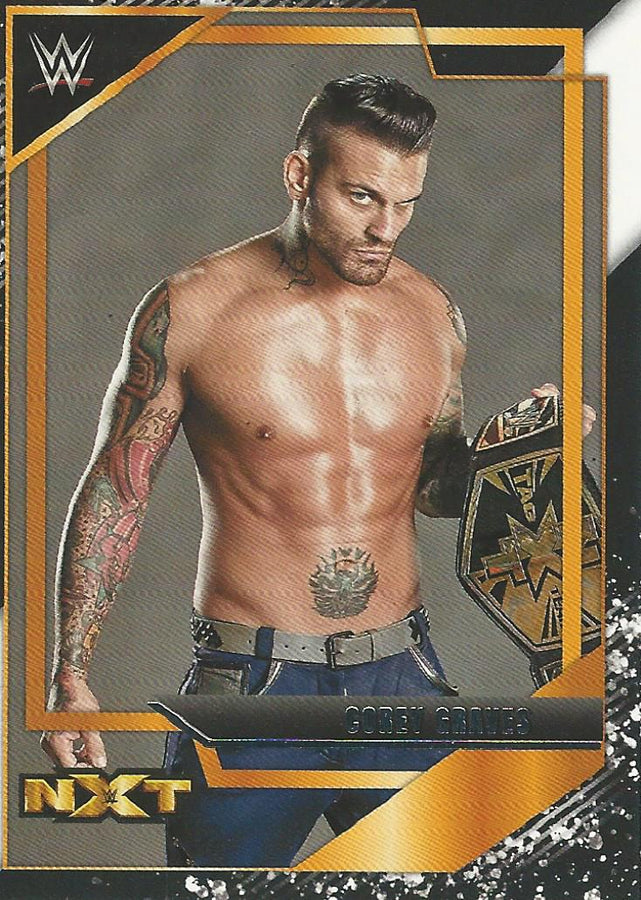 WWE Panini NXT 2022 NXT Gold Corey Graves #24