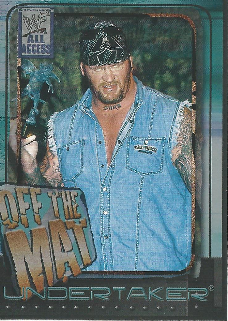 WWF Fleer All Access 2002 Undertaker #67