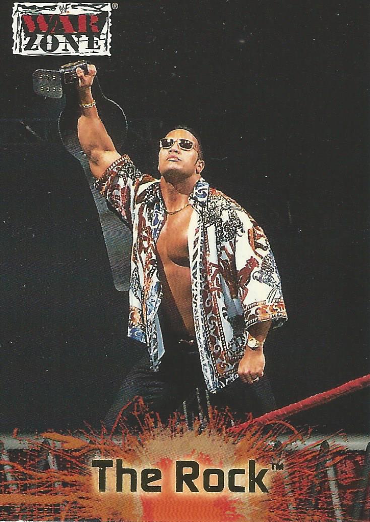 WWF Fleer Raw 2001 The Rock #67
