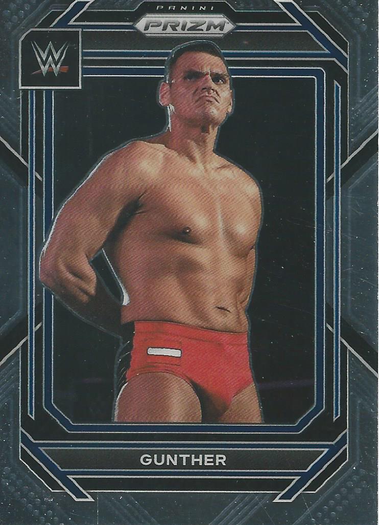 WWE Panini Prizm 2023 Gunther #185