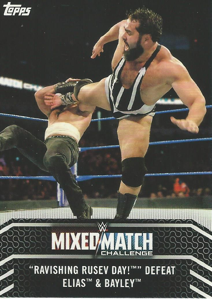 WWE Topps Women Division 2018 Rusev MM-17 trading card PW Catalog