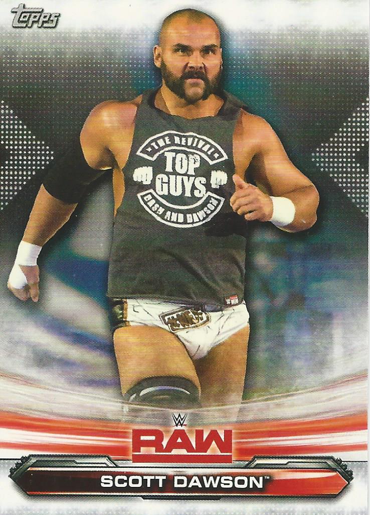 WWE Topps Raw 2019 Scott Dawson #67