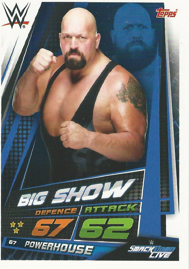 WWE Topps Slam Attax Universe 2019 Big Show #67