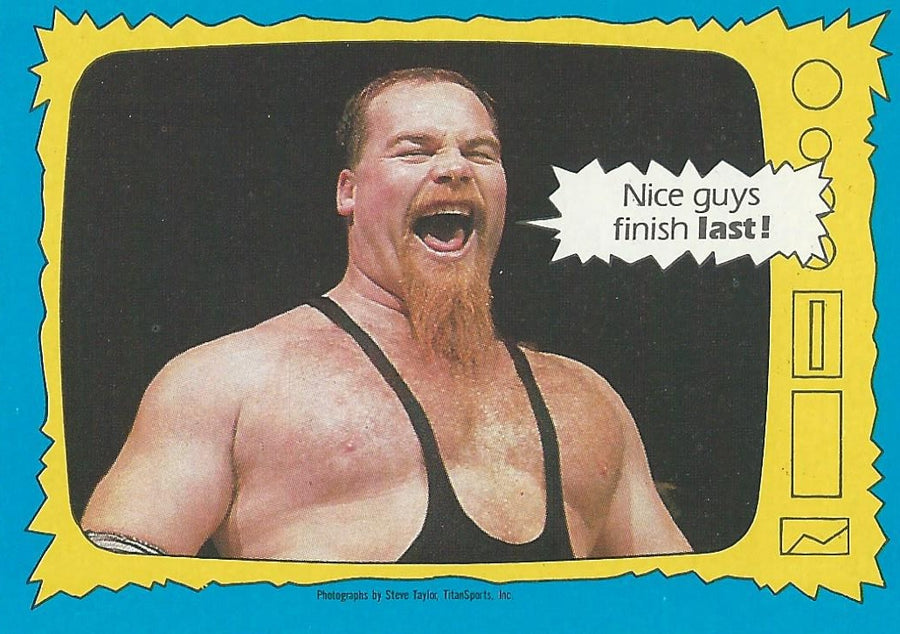 Topps WWF Wrestling Cards 1987 Jim Neidhart #67