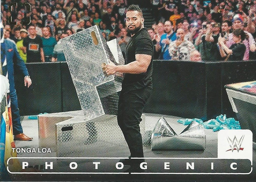WWE Panini Photogenic 2024 Tonga Loa #67