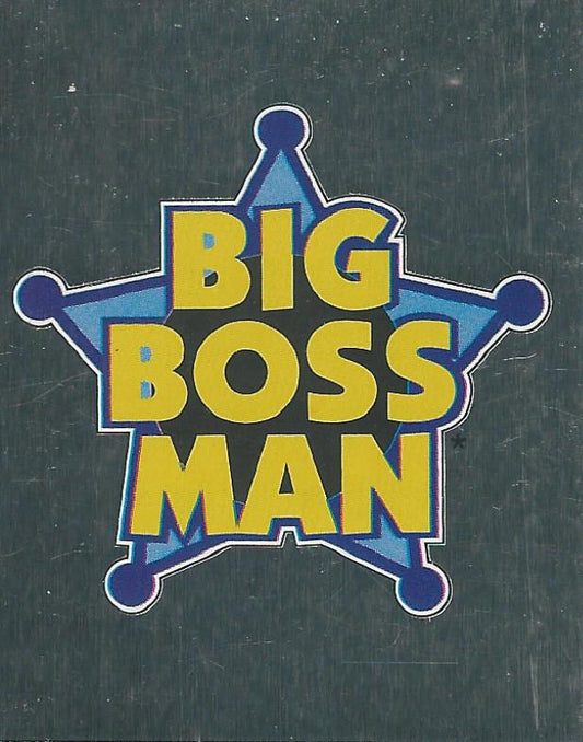 WWF Merlin Stickers 1991 Big Boss Man #67