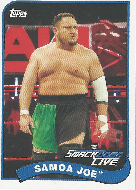 WWE Topps Heritage 2018 Samoa Joe #67