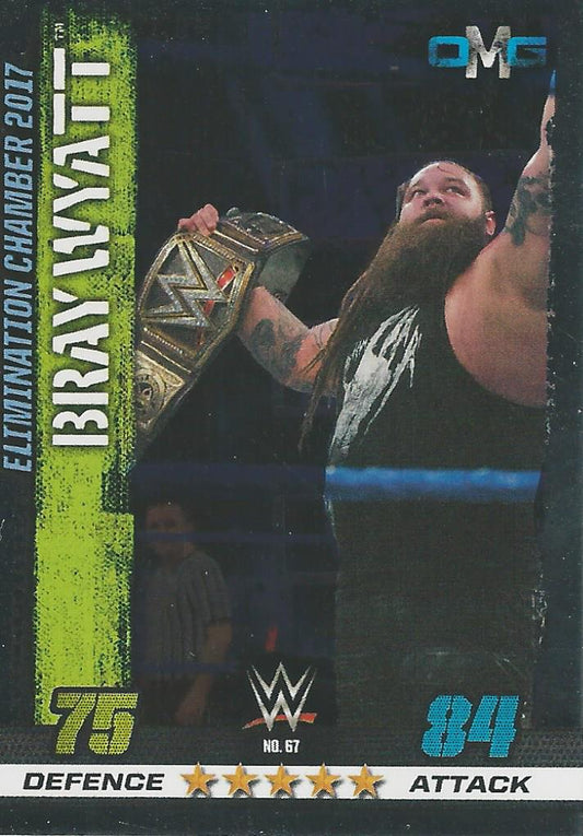 WWE Topps Slam Attax 10th Edition 2017 Bray Wyatt #67