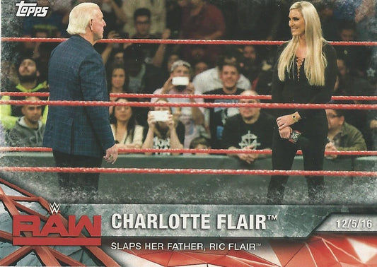 WWE Topps Women Division 2017 Charlotte Flair WWE-17