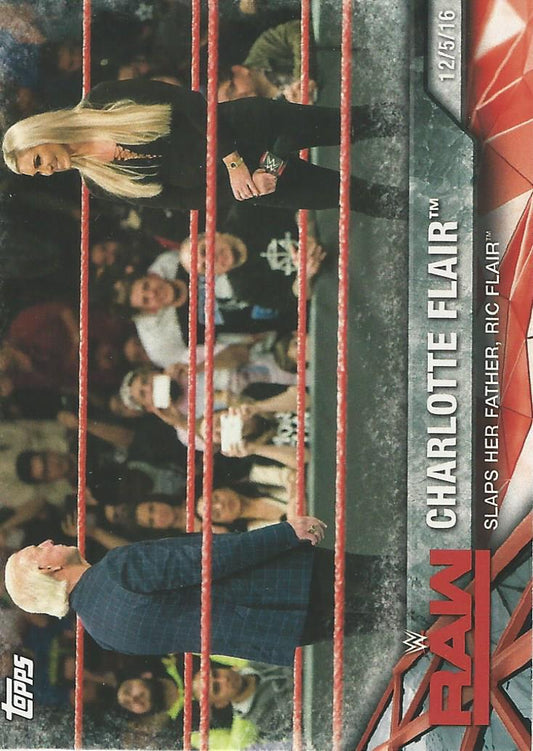 WWE Topps Women Division 2017 Charlotte Flair WWE-17