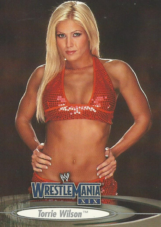 WWE Fleer Wrestlemania XIX 2003 Torrie Wilson #67