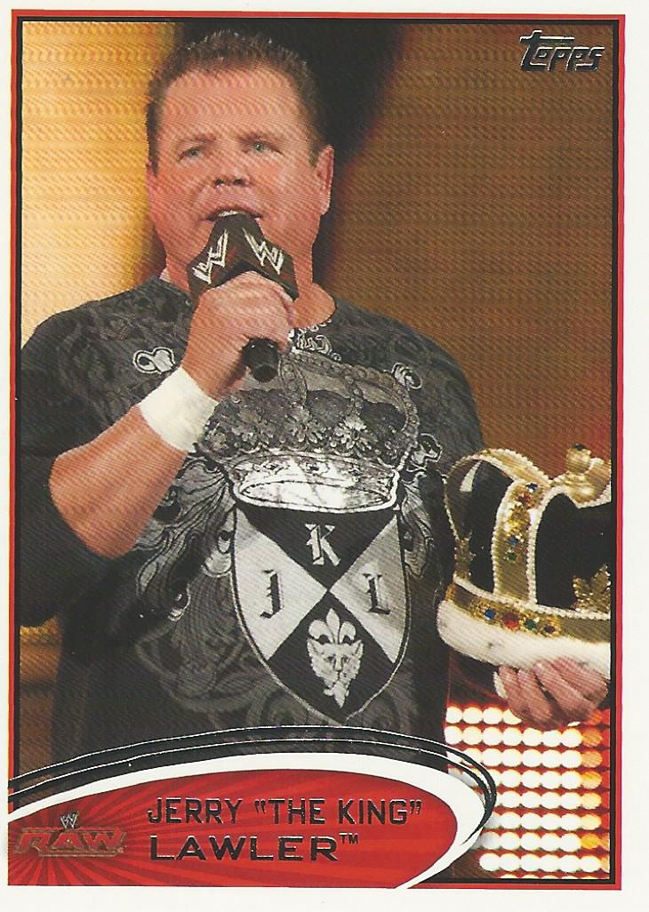 WWE Topps 2012 Jerry Lawler #67