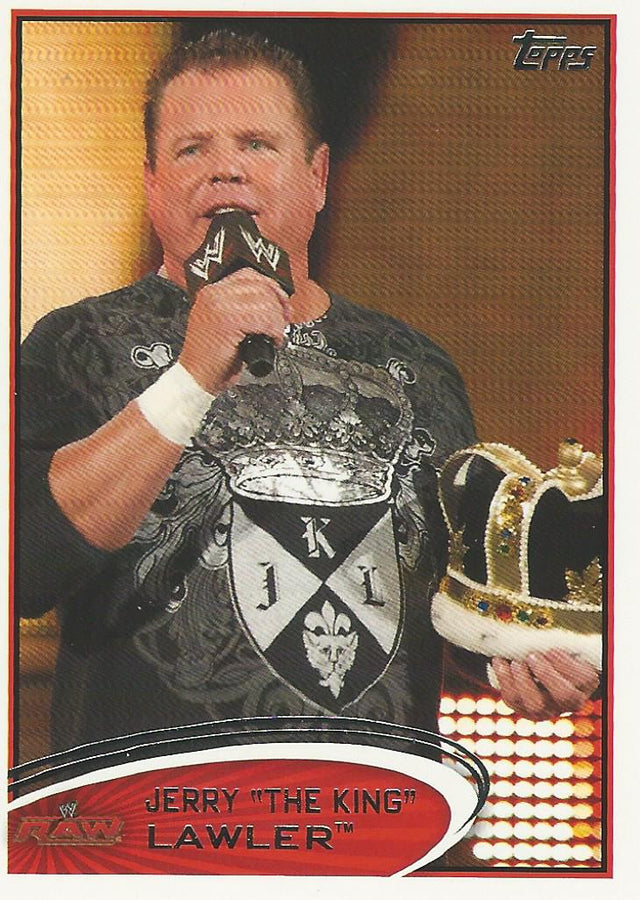 WWE Topps 2012 Jerry Lawler #67