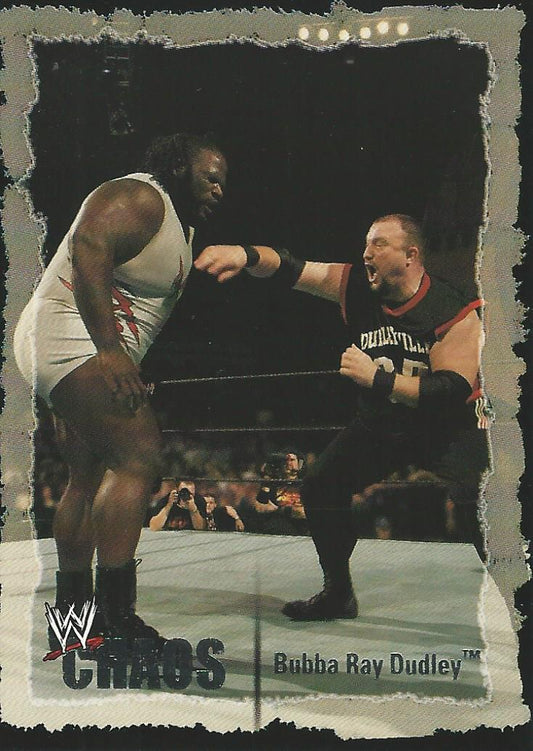 WWE Fleer Chaos 2004 Bubba Ray Dudley #67
