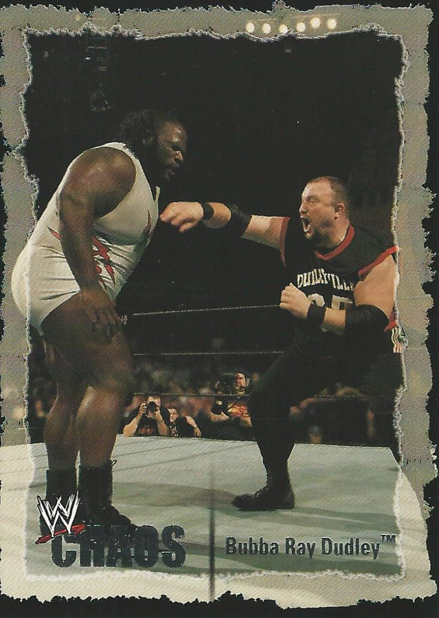 WWE Fleer Chaos 2004 Bubba Ray Dudley #67