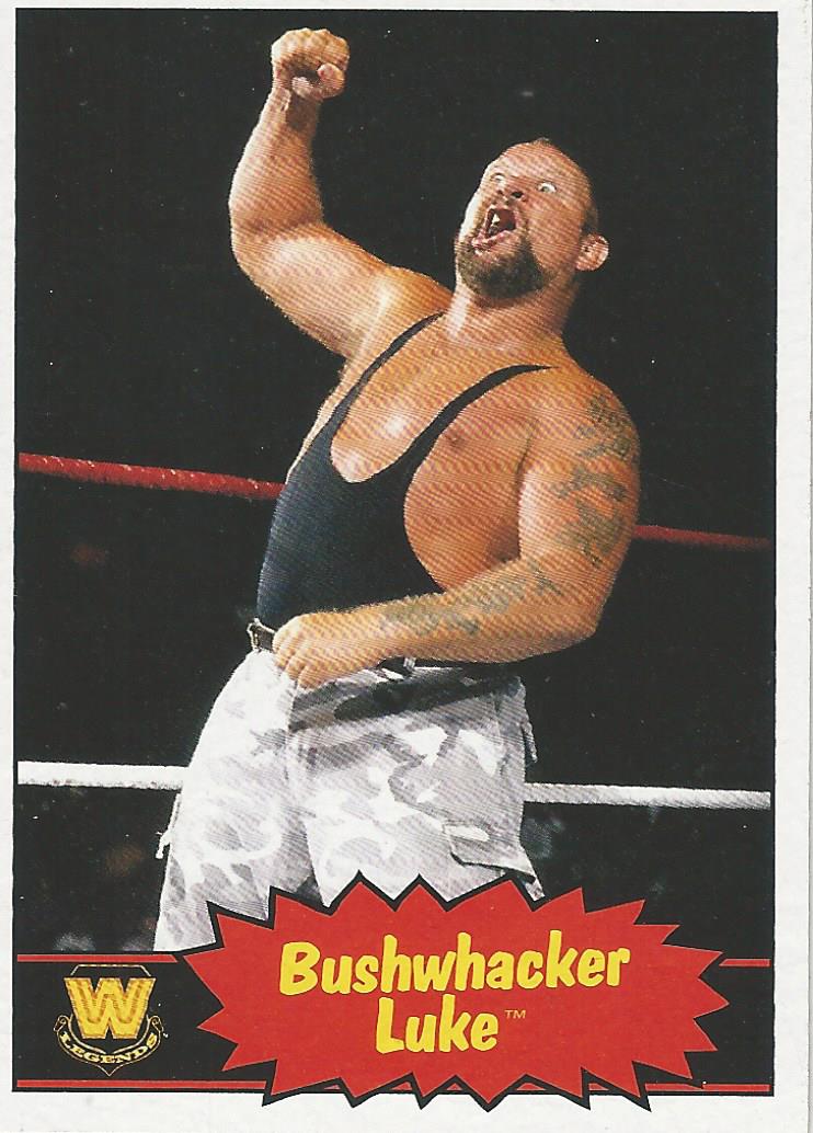WWE Topps Heritage 2012 Bushwhacker Luke #67