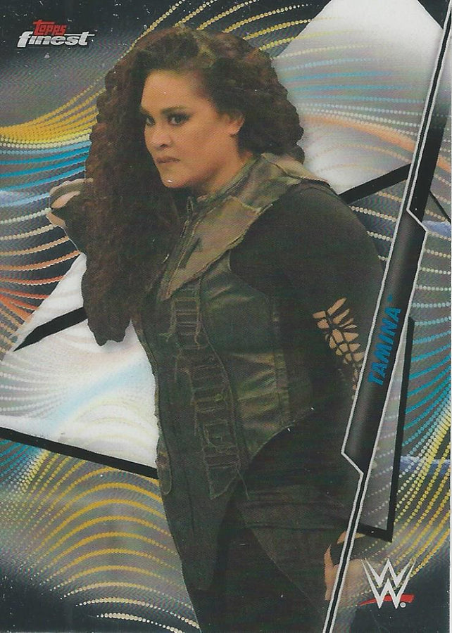 WWE Topps Finest 2020 Tamina #67