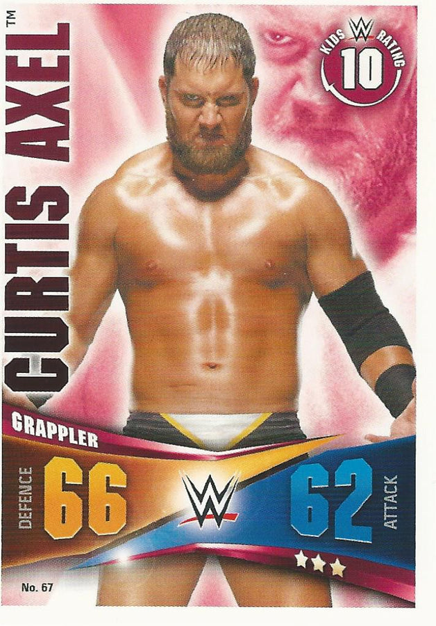 WWE Topps Slam Attax Rivals 2014 Curtis Axel #67