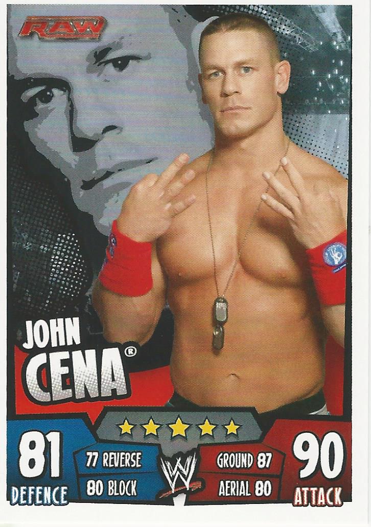 WWE Topps Slam Attax Rumble 2011 John Cena #67