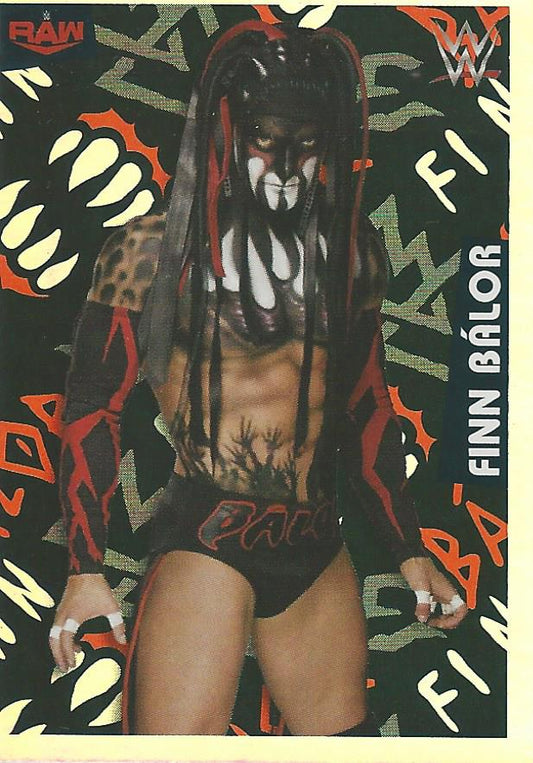 WWE Panini 2022 Sticker Collection Finn Balor Foil #67