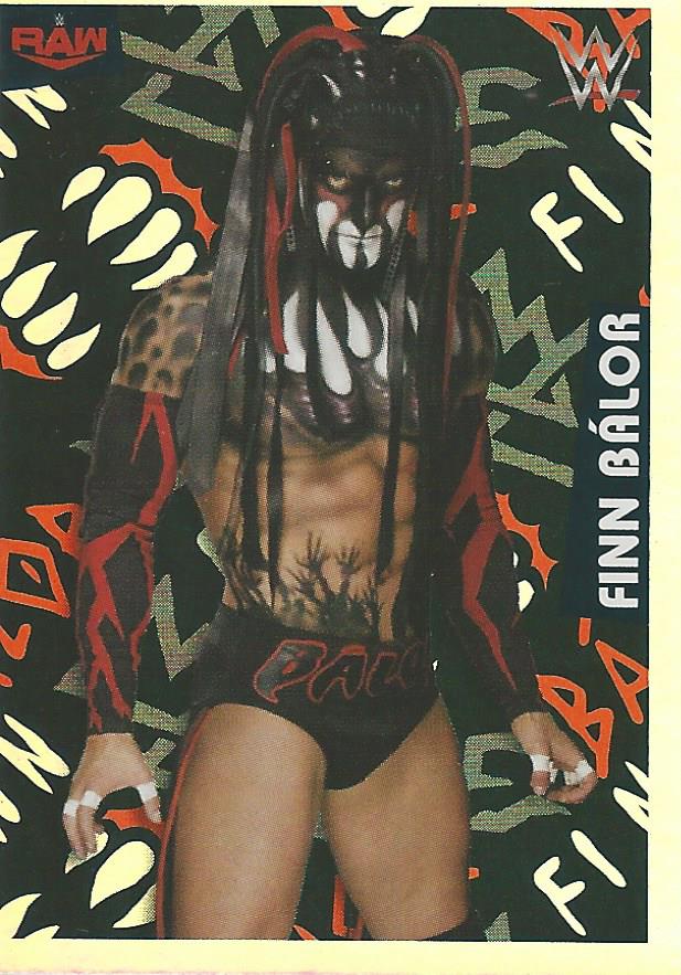 WWE Panini 2022 Sticker Collection Finn Balor Foil #67