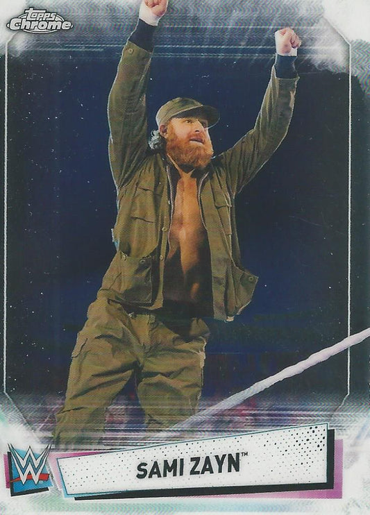 WWE Topps Chrome 2021 Sami Zayn #67
