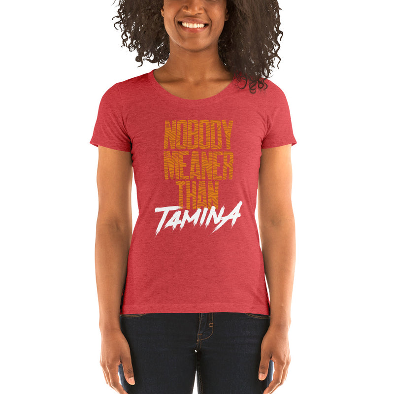 Tamina "Nobody Meaner" Women's Tri-Blend T-shirt T-Shirt PW Catalog
