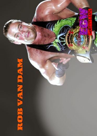 ROB VAN DAM – ECW Wrestling trading card PW Catalog