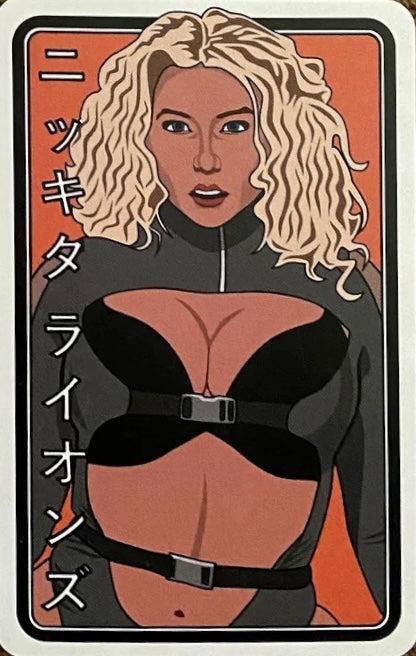 Nikkita Lyons trading card PW Catalog