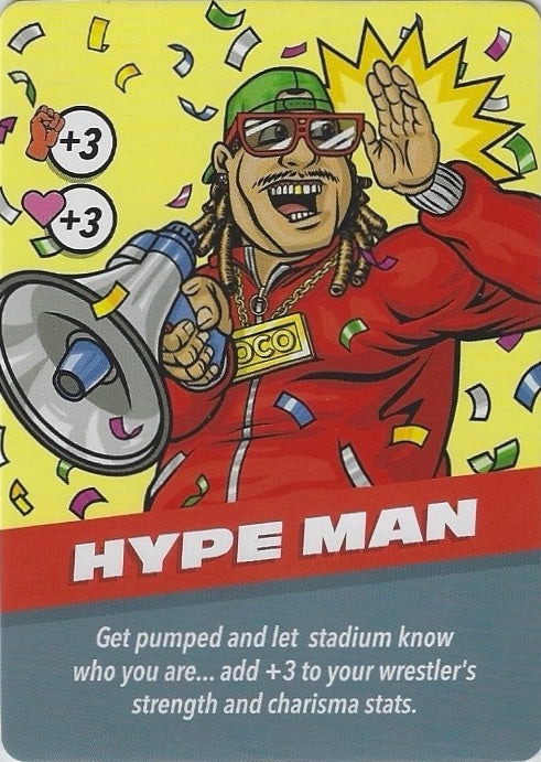 Hype Man trading card PW Catalog