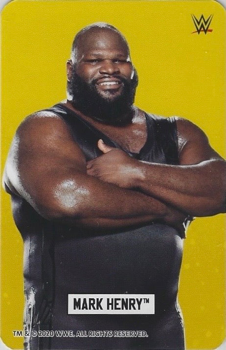Mark Henry – World’s Strongest Slam trading card PW Catalog