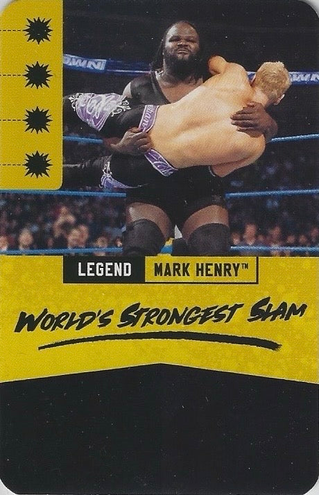 Mark Henry – World’s Strongest Slam trading card PW Catalog