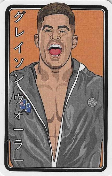 Grayson Waller trading card PW Catalog