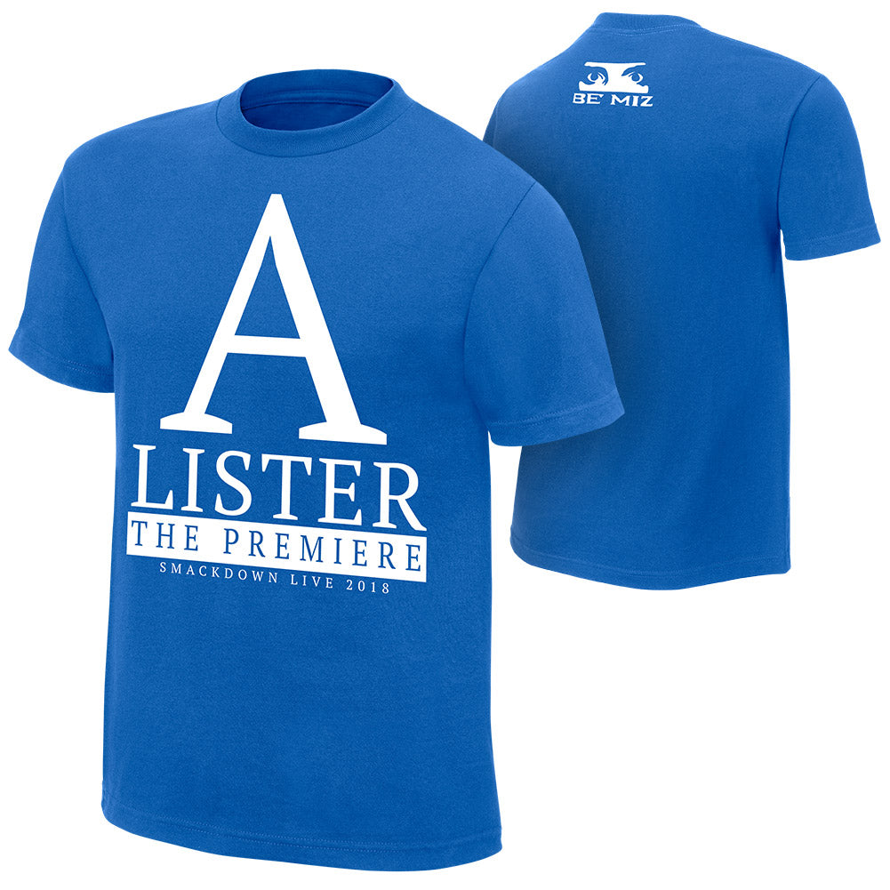The Miz "A-Lister" Authentic T-Shirt T-Shirt PW Catalog
