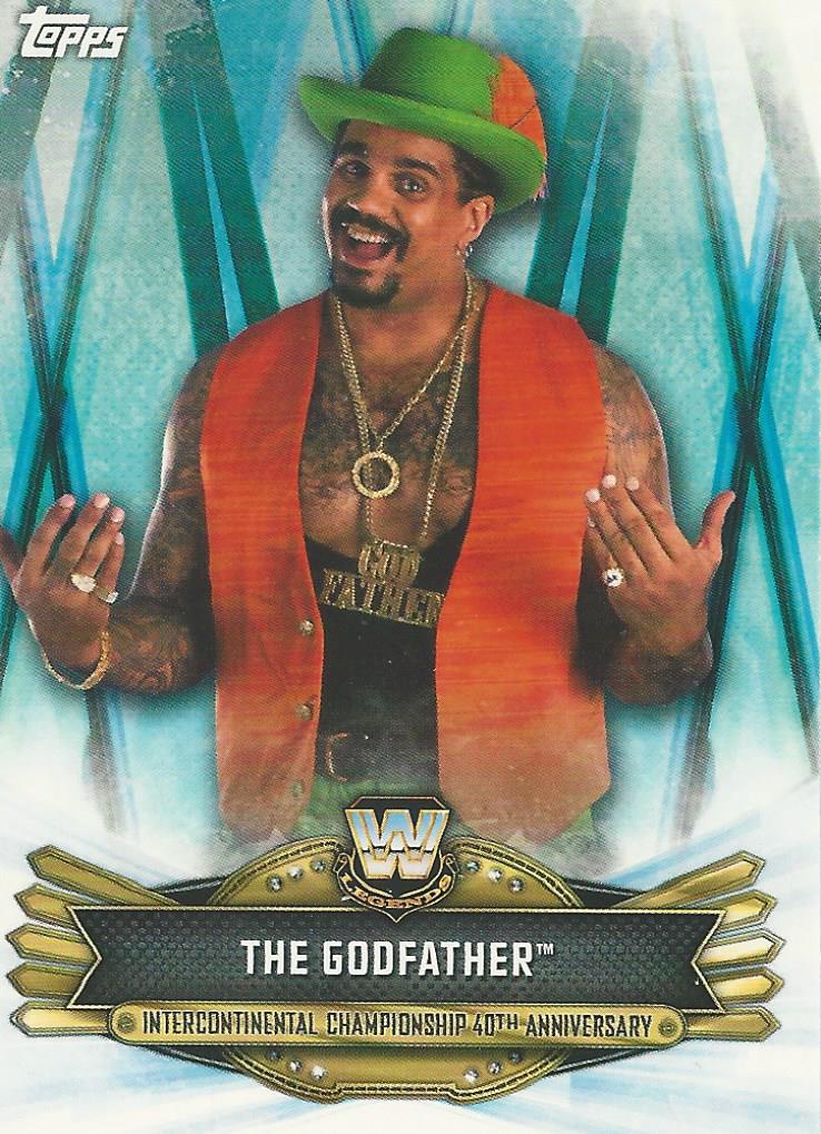 WWE Topps Raw 2019 Godfather IC-19 trading card PW Catalog