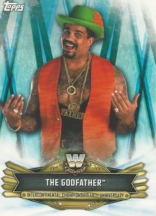 WWE Topps Raw 2019 Godfather IC-19 trading card PW Catalog