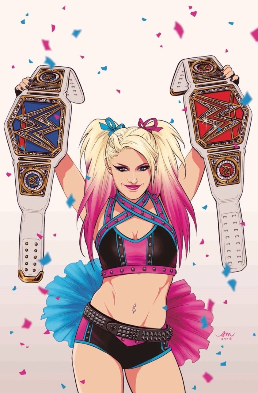 WWE Volume 14 Though She Be But Little, She Is Fierce! Part 1 Comic Book by Boom! Studios Cover B