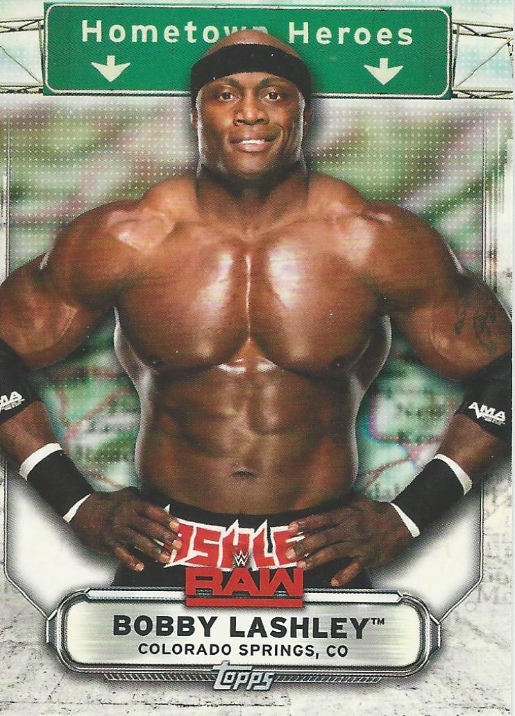 WWE Topps Raw 2019 Bobby Lashley HH-7 trading card PW Catalog