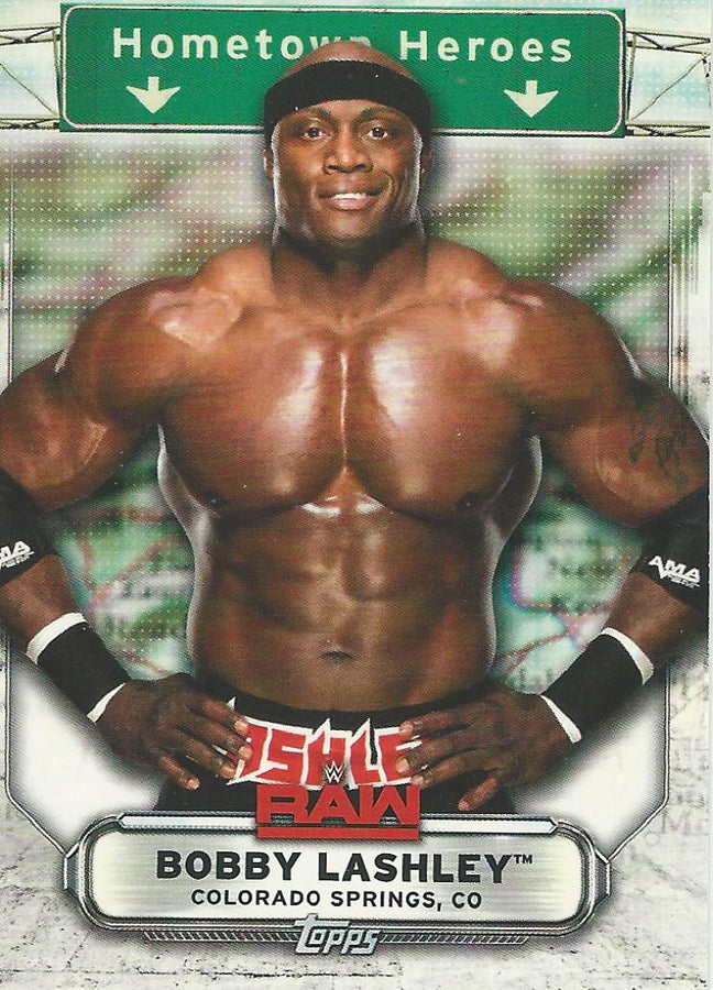 WWE Topps Raw 2019 Bobby Lashley HH-7 trading card PW Catalog