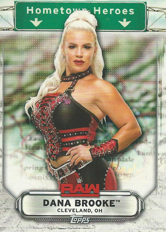 WWE Topps Raw 2019 Dana Brooke HH-11 trading card PW Catalog