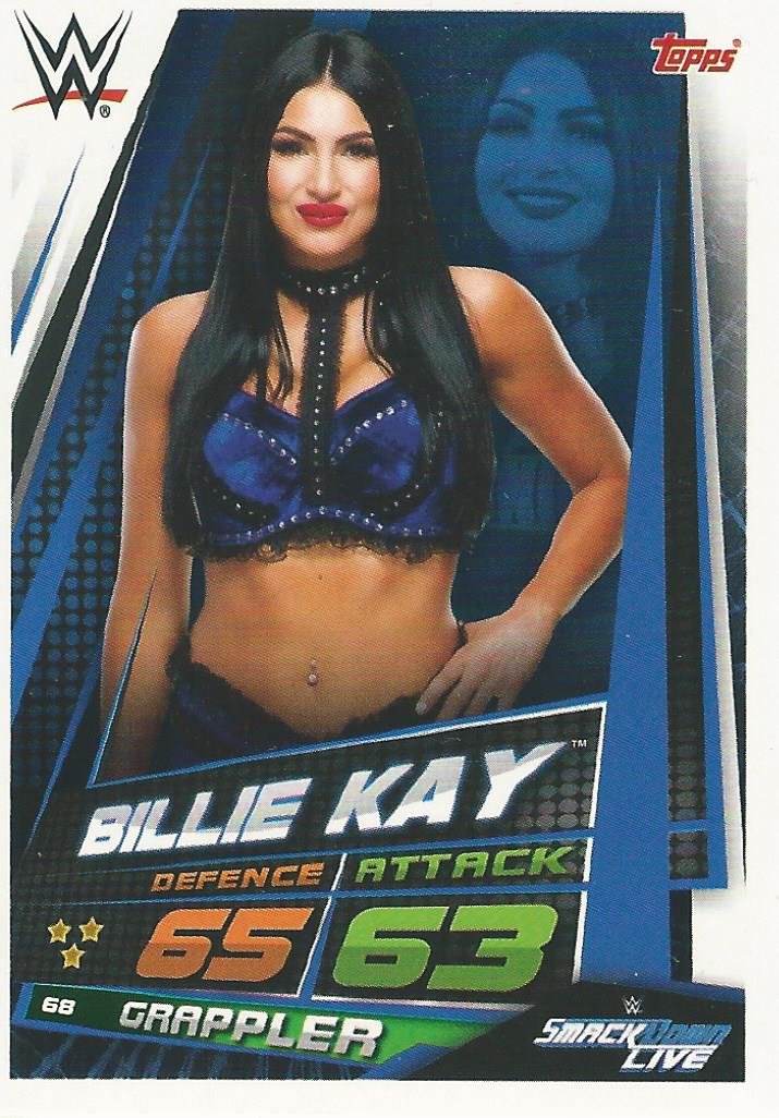 WWE Topps Slam Attax Universe 2019 Billie Kay #68