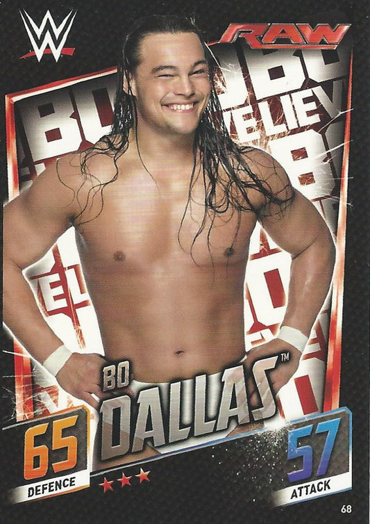 WWE Topps Slam Attax 2015 Then Now Forever Bo Dallas #68
