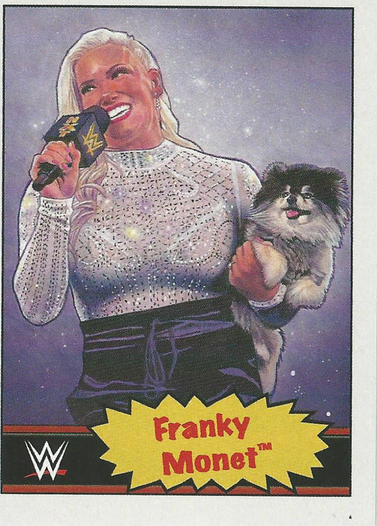 WWE Topps Living Set 2021 Franky Monet #68