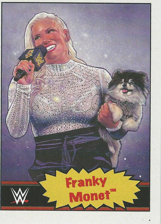 WWE Topps Living Set 2021 Franky Monet #68